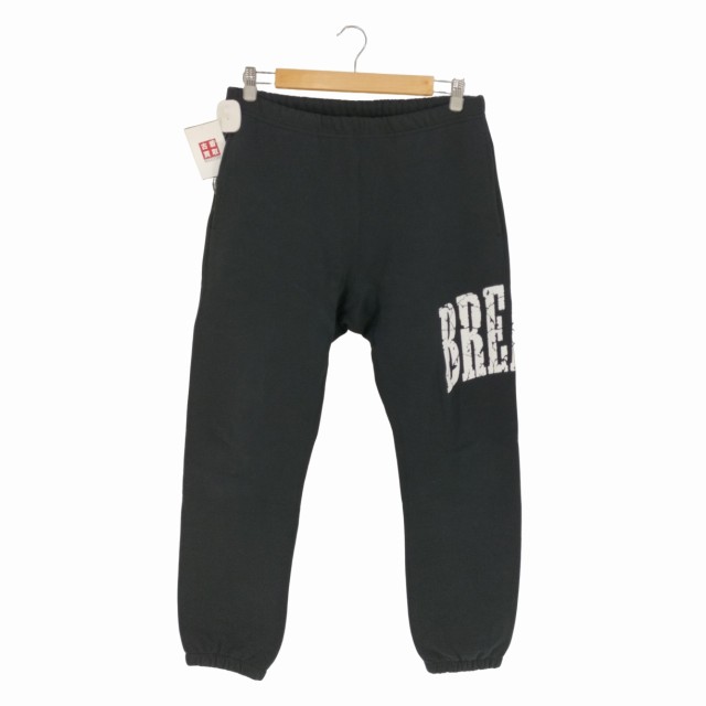 USED古着(ユーズドフルギ) {{BREATH}} CRACK LOGO SWEAT PANTS メンズ M【中古】【ブランド古着バズストア】