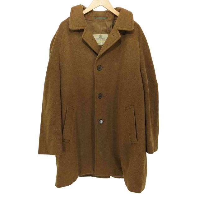 シルク混 aquascutum アクアスキュータム ステンカラーコート 11号