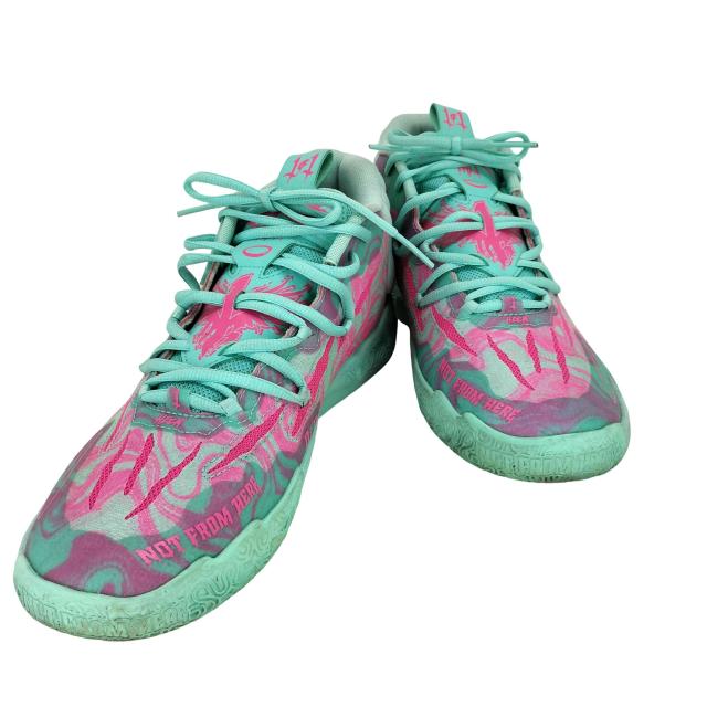 PUMA(プーマ) MB.03 MIAMI ELECTRIC PEPPERMINT-RAVISH ローカットスニーカー メンズ JPN：28 【中古】【ブランド古着バズストア】