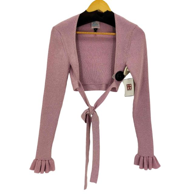 heaven by marc jacobs(マークジェイコブス) Sandy Liang Sparkly Bolero Pink レディース import：M 【中古】【ブランド古着バズストア】