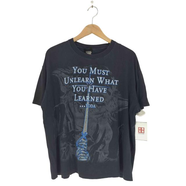 USED古着(ユーズドフルギ) YOU MUST UNLEARN WHAT YOU HAVE LEARNED T-SHIRT ムービーTシャツ メンズ 表記無 【中古】【ブランド古着バズストア】