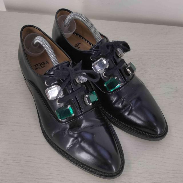 TOGA PULLA(トーガプルラ) ビジュー付き レザーシューズ レディース JPN：38 【中古】【ブランド古着バズストア】_3
