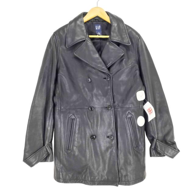 Gap(ギャップ) 00S OLD レザーピーコート メンズ L【中古】【ブランド古着バズストア】