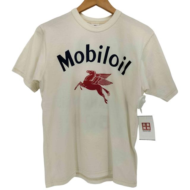 USED古着(ユーズドフルギ) {{BOOTLEGGERS REUNION}} オイルメーカー グラフィック プリント S/S クルーネック Tシャツ メンズ JPN：S 【中古】【ブランド古着バズストア】