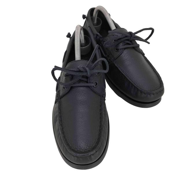 POLO RALPH LAUREN(ポロラルフローレン) 25AW MERTON BOAT Triple Black メンズ US：8 【中古】【ブランド古着バズストア】