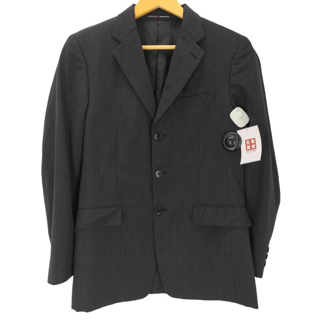 GAULTIER  HOMME objet(ゴルチエオムオブジェ) 90-00S 裏地背抜き ウール 3B テーラード ジャケット メンズ  44M【中古】【ブランド古着バズストア】