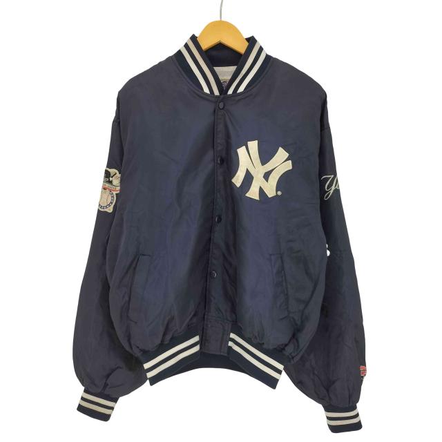 USED古着(ユーズドフルギ) 78 EXCITING 90s MLB チームロゴ スタジャン メンズ 表記無 【中古】【ブランド古着バズストア】