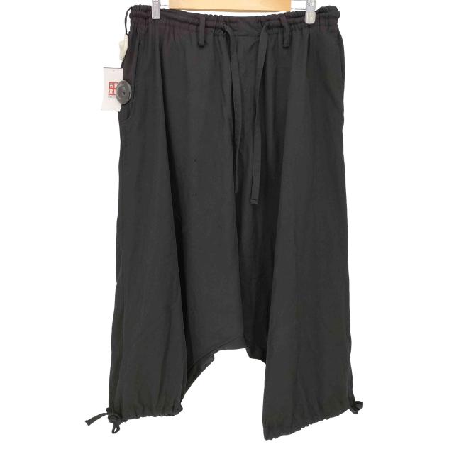 Yohji Yamamoto POUR HOMME(ヨウジヤマモトプールオム) 16ss 100番 ウールギャバジン ワイドサルエルパンツ メンズ JPN：3 【中古】【ブランド古着バズストア】