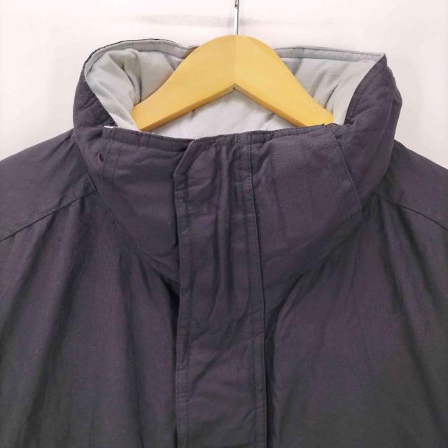 L.L.Bean(エルエルビーン)  DOWN グースダウン 八の字ジップ ポケット スタンドネック ジャケット ブルゾン メンズ import：L 【中古】【ブランド古着バズストア】