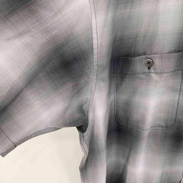 Schott(ショット) OMBRE SS SHIRT オンブレ チェックシャツ メンズ 2XL
