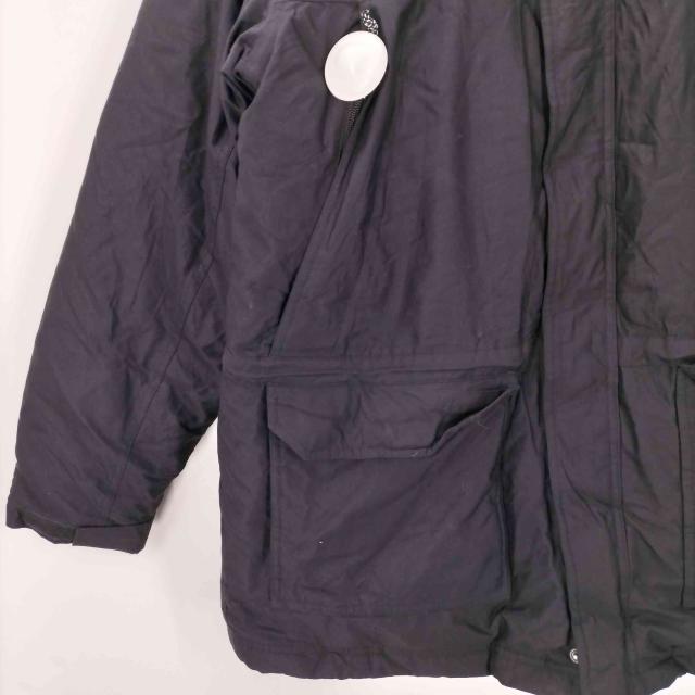 L.L.Bean(エルエルビーン)  DOWN グースダウン 八の字ジップ ポケット スタンドネック ジャケット ブルゾン メンズ import：L 【中古】【ブランド古着バズストア】