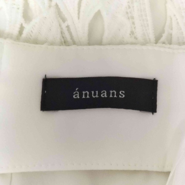 anuans(アニュアンス) スカラレースストレートスカート レディース JPN：S 【中古】【ブランド古着バズストア】