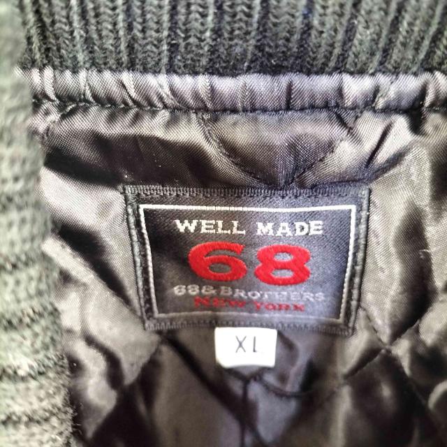68＆BROTHERS(シックスティエイトアンドブラザーズ) 7822 Melton Varsity Jacket メンズ XL【中古】【ブランド古着バズストア】
