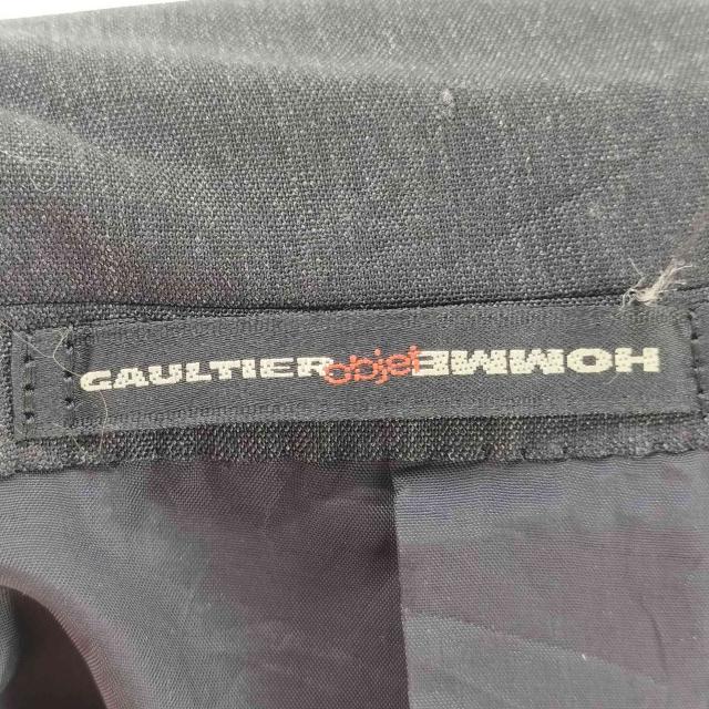 GAULTIER  HOMME objet(ゴルチエオムオブジェ) 90-00S 裏地背抜き ウール 3B テーラード ジャケット メンズ  44M【中古】【ブランド古着バズストア】_5
