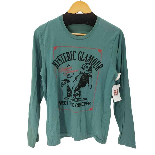 HYSTERIC GLAMOUR(ヒステリックグラマー) ヒスガール ロングスリーブTシャツ Y2K レディース JPN：M 【中古】【ブランド古着バズストア】の通販は 8,218円