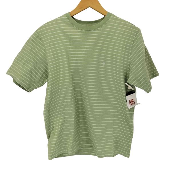 Stussy(ステューシー) Pin Striped Short-Sleeve Crew メンズ import：S 【中古】【ブランド古着バズストア】