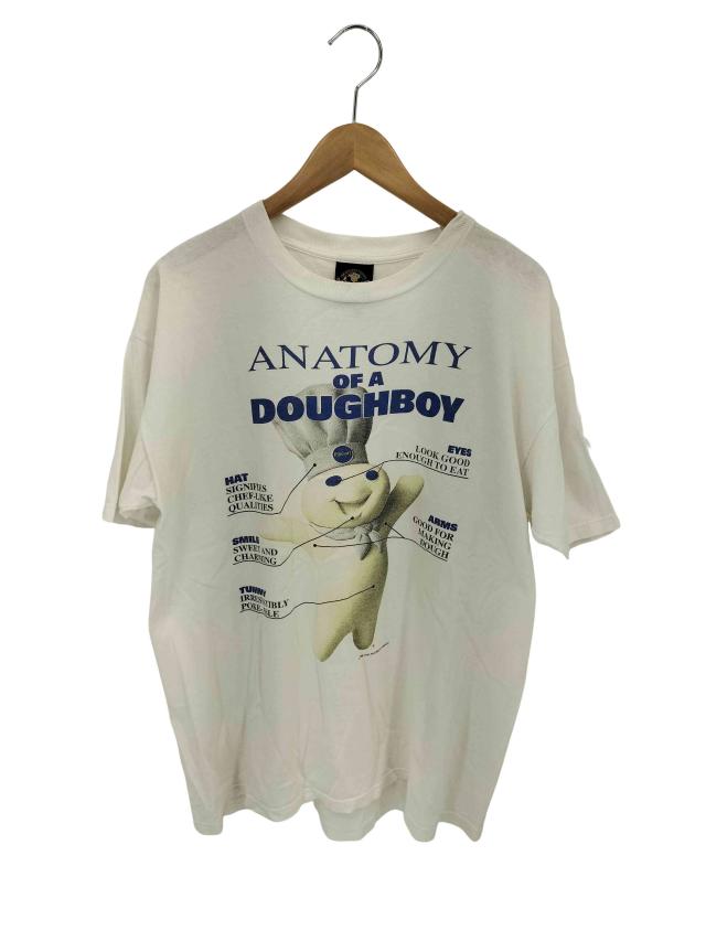 USED古着(ユーズドフルギ) {{LOGOTEL}} 90s USA製 企業マスコットプリントS/S Tシャツ メンズ  L【中古】【ブランド古着バズストア】