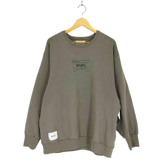 WTAPS(ダブルタップス) 19AW ACADEMY SWEATSHIRT メンズ  03【中古】【ブランド古着バズストア】