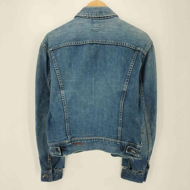 70s Lee デニムジャケット 101J 40-REGULAR 四角黒タグ 70s Lee 101-j 四角黒タグ イエローステッチ MRなし 40 - メルカリ