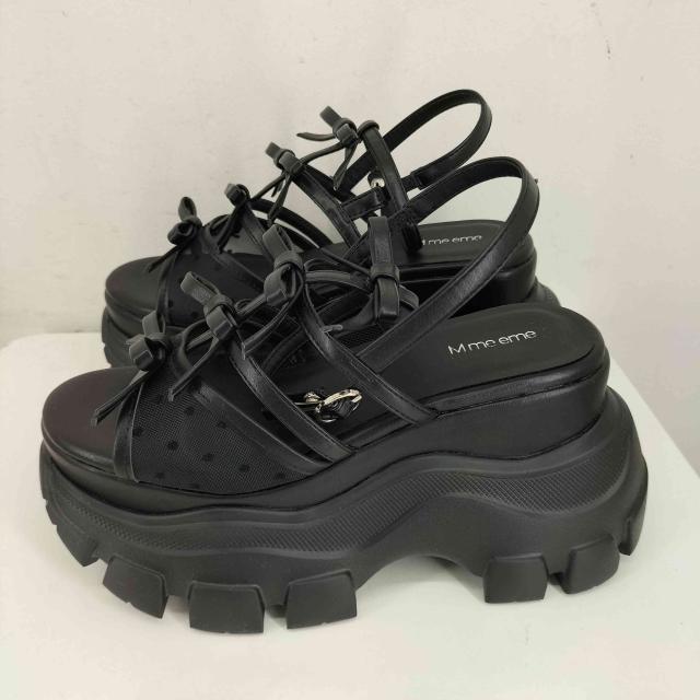 USED古着(ユーズドフルギ) M me eme Sheer dot ribbon sport sandal