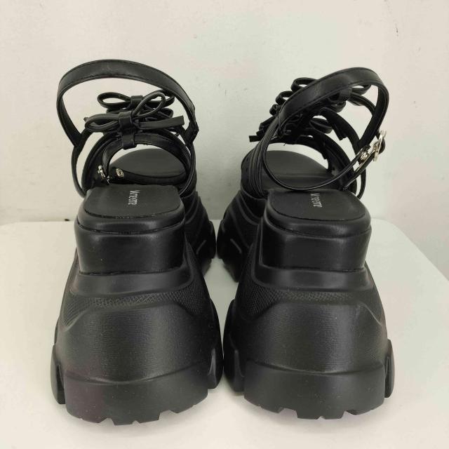 USED古着(ユーズドフルギ) M me eme Sheer dot ribbon sport sandal