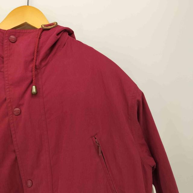 L.L.Bean(エルエルビーン) 70-80s 裏地 ウール チェック フーデッド ハンティングジャケット メンズ import：M 【中古】【ブランド古着バズストア】