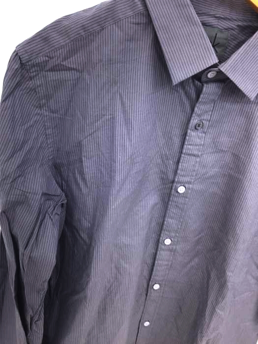 Calvin Klein カルバンクライン ストライプシャツ メンズ Jpn L 中古 ブランド古着バズストア の通販はau Pay マーケット ブランド古着のbazzstore バズストア