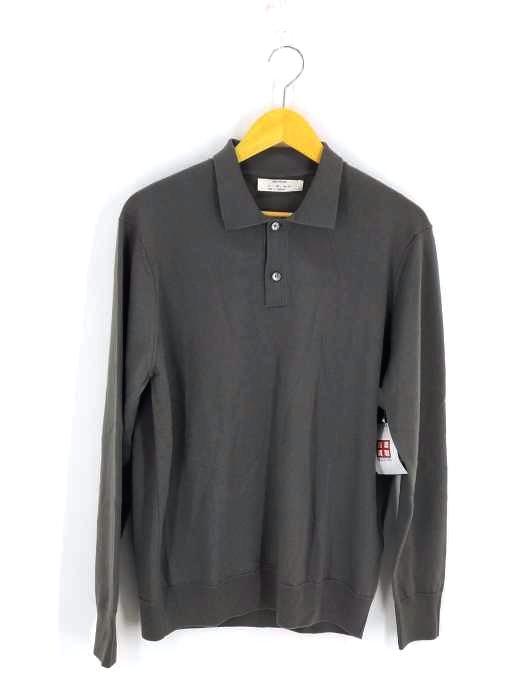 ZARA(ザラ) 100 WOOL KNIT POLO メンズ JPN：L 【中古】【ブランド古着バズストア】の通販はau PAY