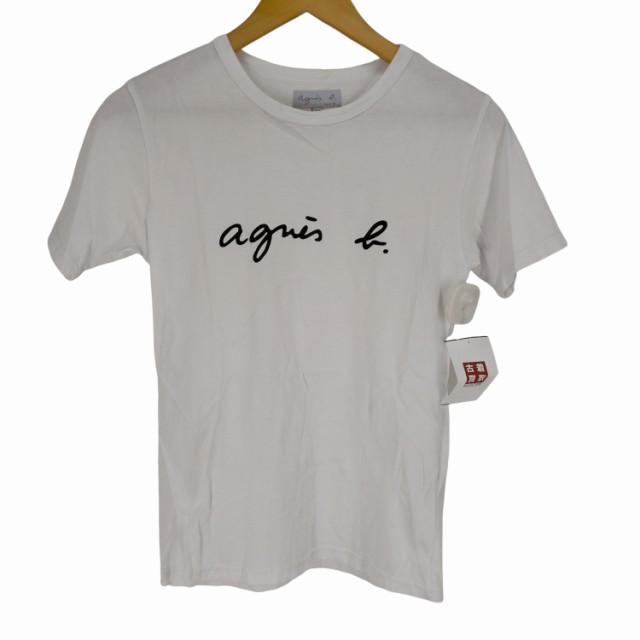 agnes b. PARIS(アニエスベー) フロントロゴTシャツ レディース T1