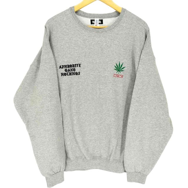 WACKO MARIA(ワコマリア) 舐達磨 HIGH TIMES CREW NECK SWEAT SHIRT メンズ JPN：XL 【中古】【ブランド古着バズストア】