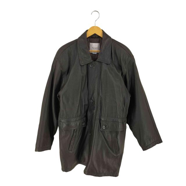 USED古着(ユーズドフルギ) {{RED SKINS }} sheepskin カーコート メンズ  LL【中古】【ブランド古着バズストア】