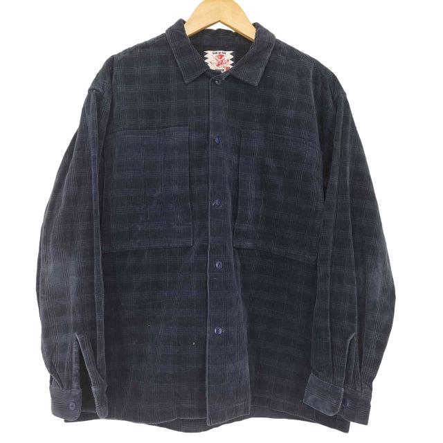 SON OF THE CHEESE(サノバチーズ) Cross Cord Shirt メンズ  M【中古】【ブランド古着バズストア】