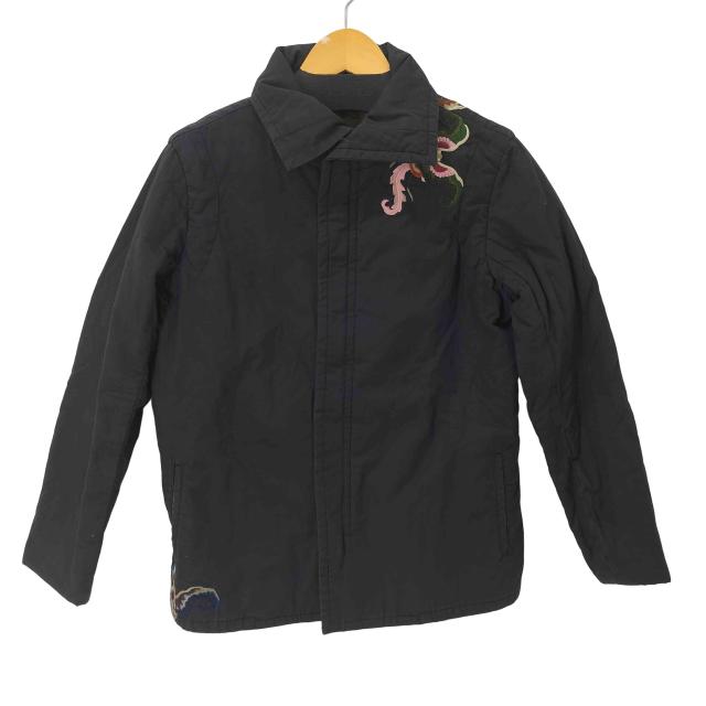 Ys bis LIMI(ワイズビスリミ) バタフライ刺繍 中綿ジャケット レディース JPN：S 【中古】【ブランド古着バズストア】