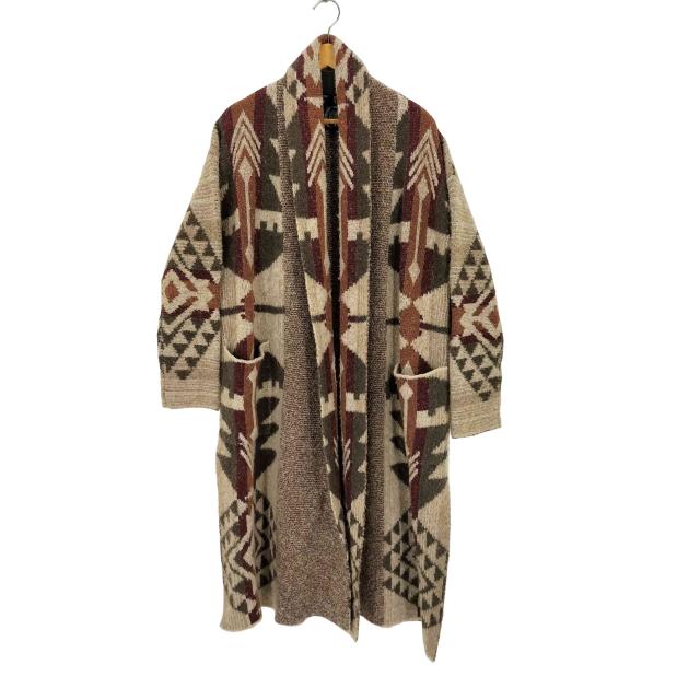 goa(ゴア) ウールアクリルロングカーディガン レディース FREE 【中古】【ブランド古着バズストア】