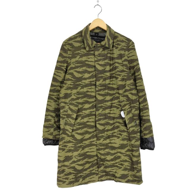 Stussy(ステューシー) 小川キャンパル ダウンベスト付き カモフラ柄ステンカラーコート メンズ  M【中古】【ブランド古着バズストア】