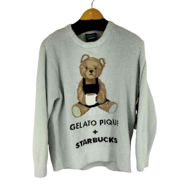 gelato pique(ジェラートピケ) ジャガードプルオーバー レディース FREE 【中古】【ブランド古着バズストア】
