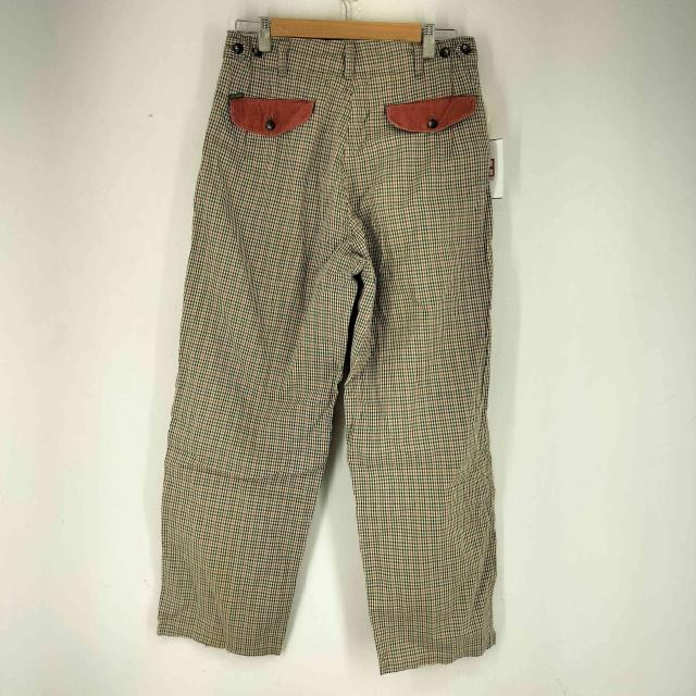 NIGEL CABOURN(ナイジェルケーボン) 旧タグ 2タックチェックパンツ メンズ  3【中古】【ブランド古着バズストア】