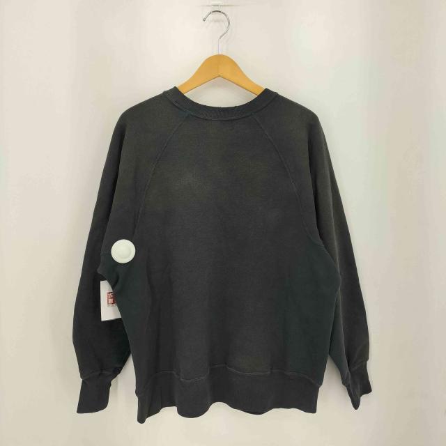GLADHAND(グラッドハンド) AKOM - SWEAT 10.7Oz GUSSET ACTION SLEEVE 10.7オンス ゲスト アクション ダメージ加工 ラグランスリーブスウェット トレーナー メンズ 【中古】【ブランド古着バズストア】_1