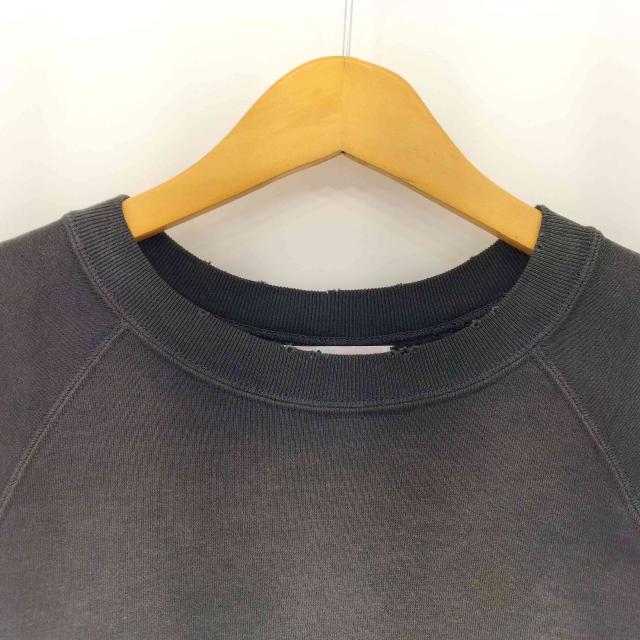 GLADHAND(グラッドハンド) AKOM - SWEAT 10.7Oz GUSSET ACTION SLEEVE 10.7オンス ゲスト アクション ダメージ加工 ラグランスリーブスウェット トレーナー メンズ 【中古】【ブランド古着バズストア】_2