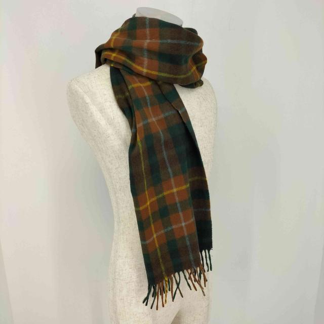 Joshua Ellis england(ジョシュアエリス) カシミヤ100 チェック柄マフラー メンズ 表記無 【中古】【ブランド古着バズストア】 Joshua Ellis england(ジョシュアエリス) カシミヤ100 チェック柄