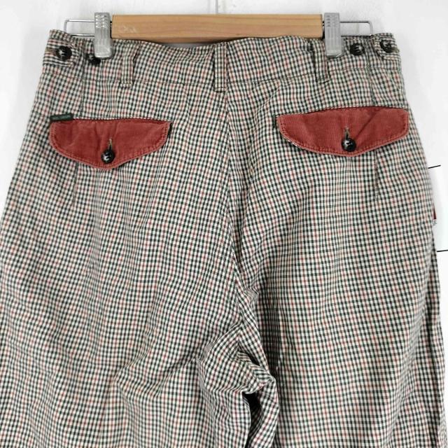 NIGEL CABOURN(ナイジェルケーボン) 旧タグ 2タックチェックパンツ メンズ  3【中古】【ブランド古着バズストア】