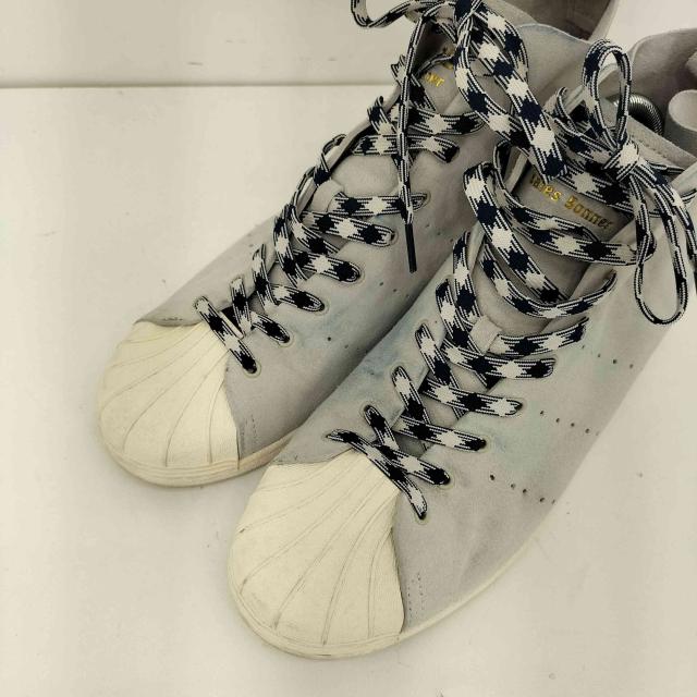 adidas(アディダス) WB SUPERSTAR HI スーパースター スエードレザー ハイカットスニーカー メンズ  28.5cm【中古】【ブランド古着バズストア】