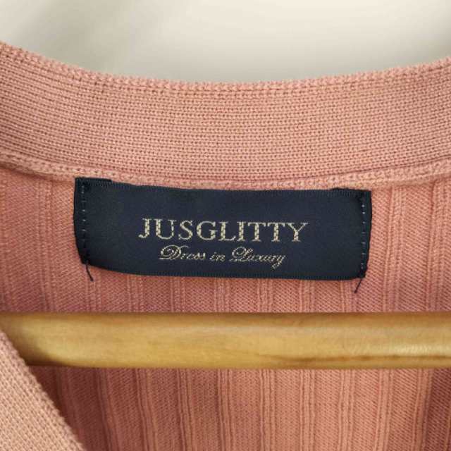 JUSGLITTY(ジャスグリッティー) フロント釦柄編みニットワンピース レディース JPN：1 【中古】【ブランド古着バズストア】の通販はau  PAY マーケット - ブランド古着のBAZZSTORE(バズストア) | au PAY マーケット－通販サイト