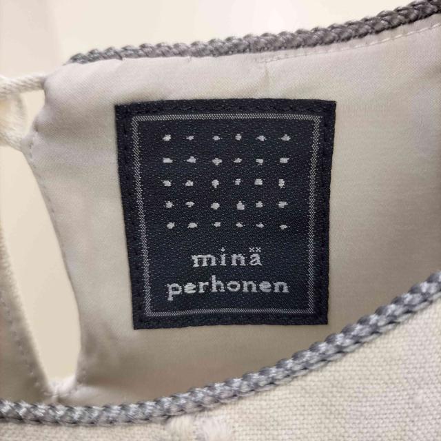 mina perhonen(ミナペルホネン) 18SS タンバリン サークル刺しゅう