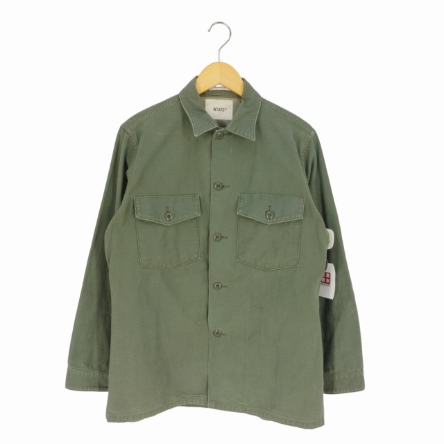 WTAPS(ダブルタップス) BUDS LS 02 SHIRT. COTTON. SATIN メンズ 03