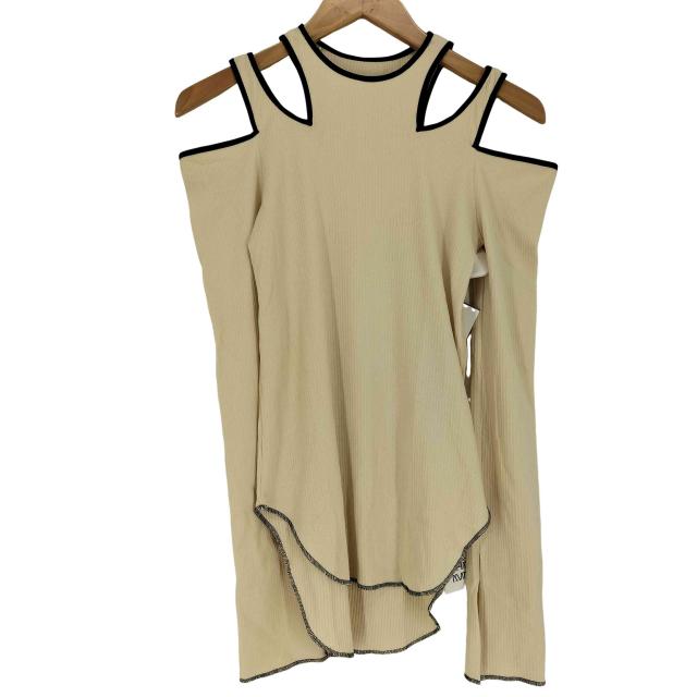 USED古着(ユーズドフルギ) {{THINGS THAT MATTER}} 24SS NOTCH DESIGN TERECO RIB TOPS domestic レディース FREE 【中古】【ブランド古着バズストア】の通販は 5,269円