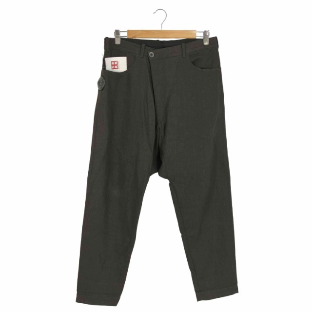 JAN-JAN VAN ESSCHE(ヤンヤンヴァンエシュ) HEMP TWILL TROUSERS ヘンプツイル トラウザーズ メンズ  S【中古】【ブランド古着バズストア】の通販は