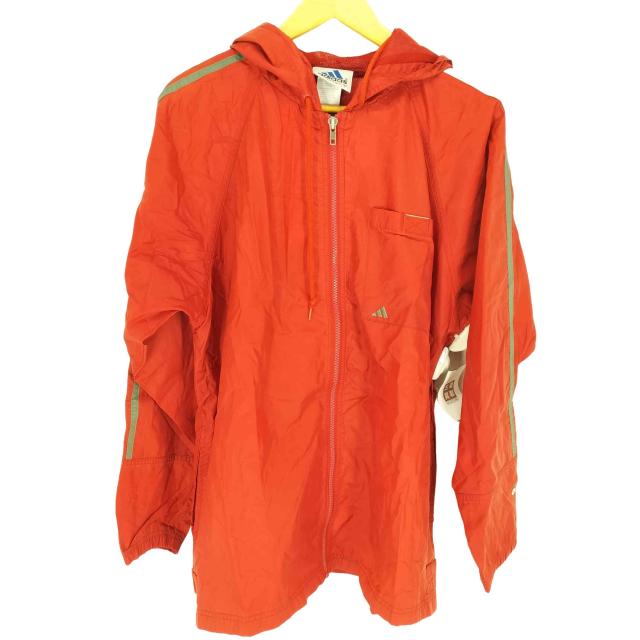 adidas(アディダス) 90-00s ロゴ刺繍ナイロンジャケット メンズ JPN：S 【中古】【ブランド古着バズストア】