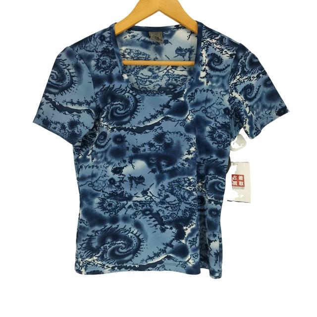 Jean Paul GAULTIER(ジャンポールゴルチエ) 総柄ストレッチTシャツ  