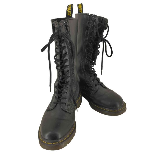 Dr.Martens(ドクターマーチン) 14ホール ロングブーツ レディース UK：4 【中古】【ブランド古着バズストア】